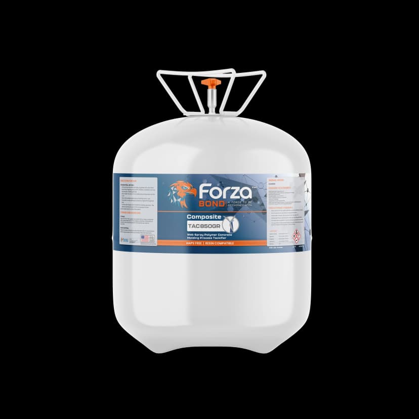 TAC-850GR - MIST SPRAY POLYMER CONCRETE MOLDING PROCESS TACKIFIER