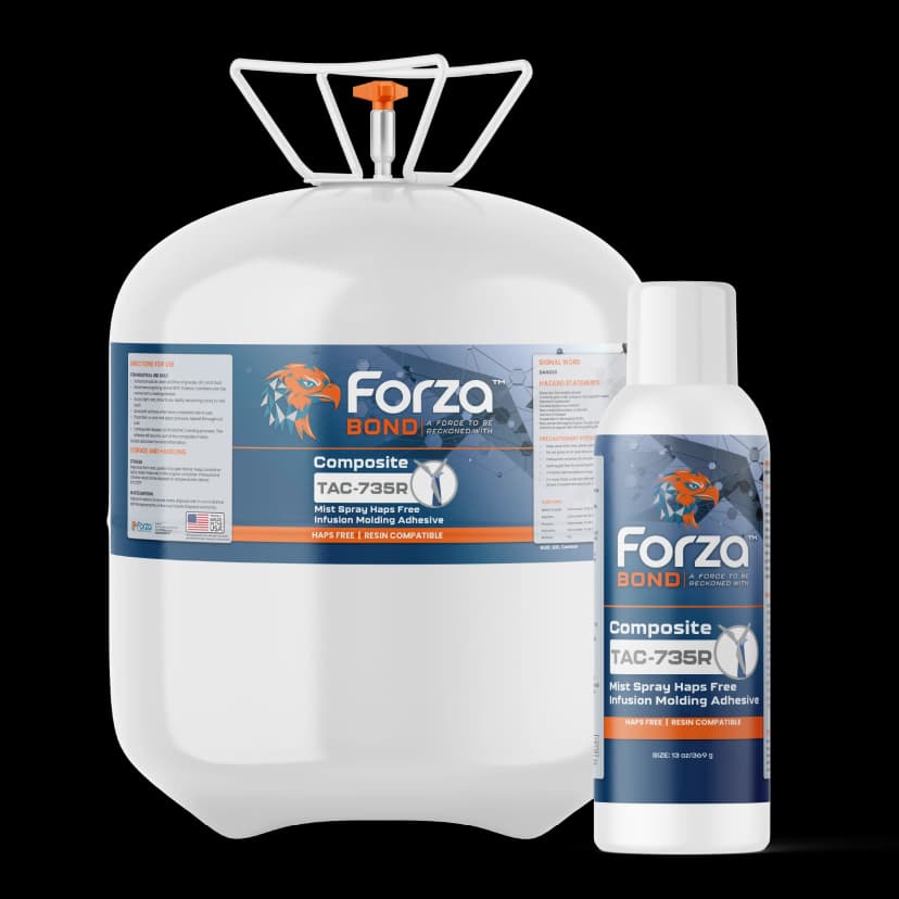 TAC-735 - Mist Spray No HAPS Infusion Molding Adhesive