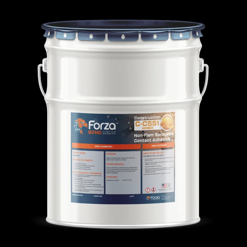 C-C551 - Non-Flam Sprayable Contact Adhesive