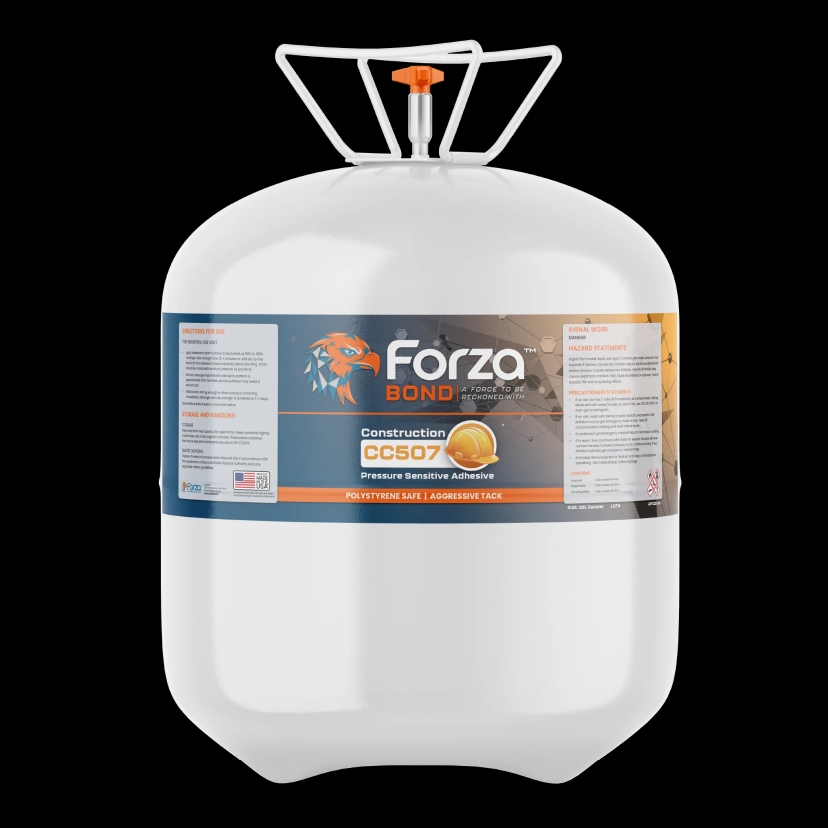 CC507 - HIGH-TEMP STYRENE SAFE PRESSURE SENSITIVE ADHESIVE