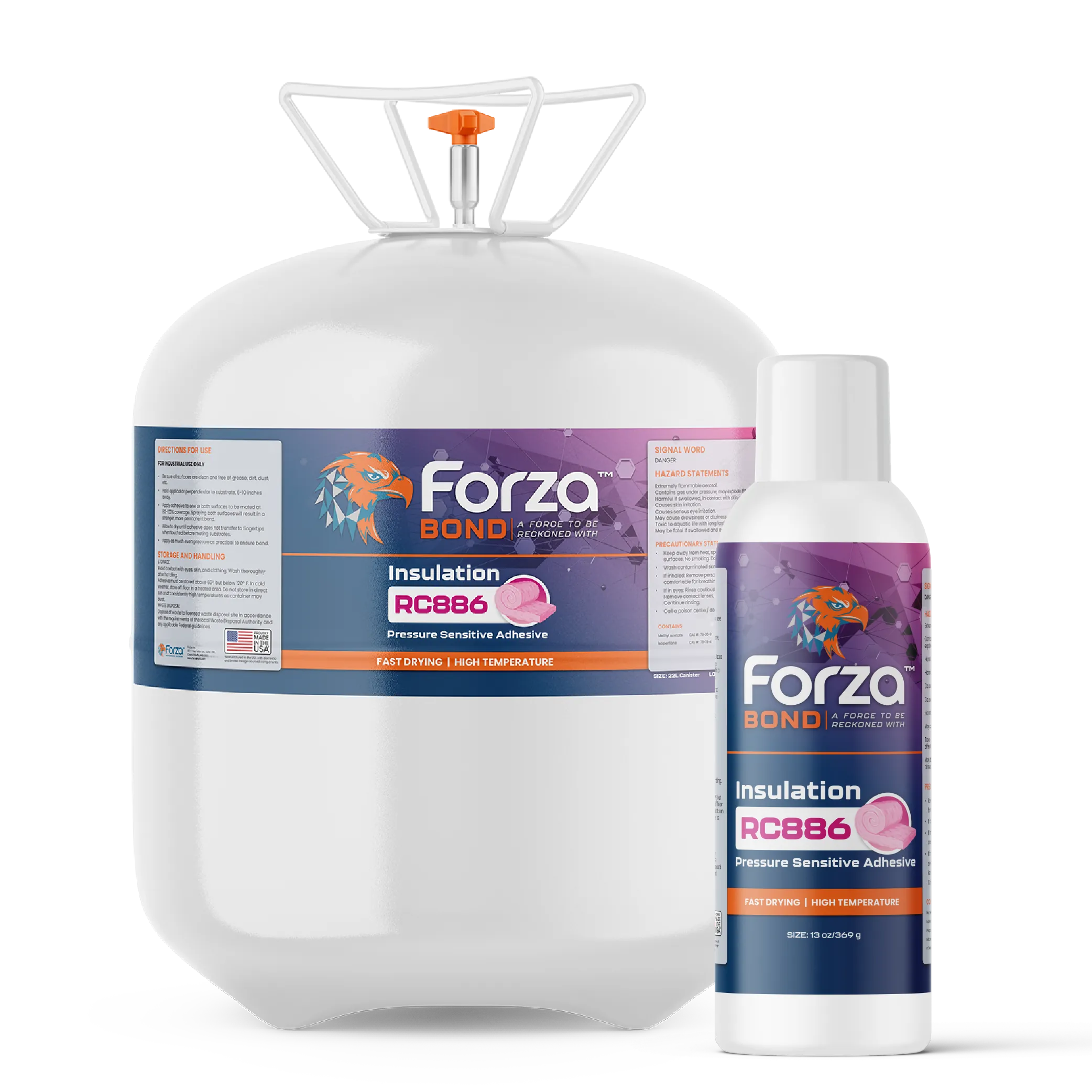 RC886 - LOW VOC, CA COMPLIANT, AGGRESSIVE, FAST DRYING, PRESSURE SENSITIVE ADHESIVE