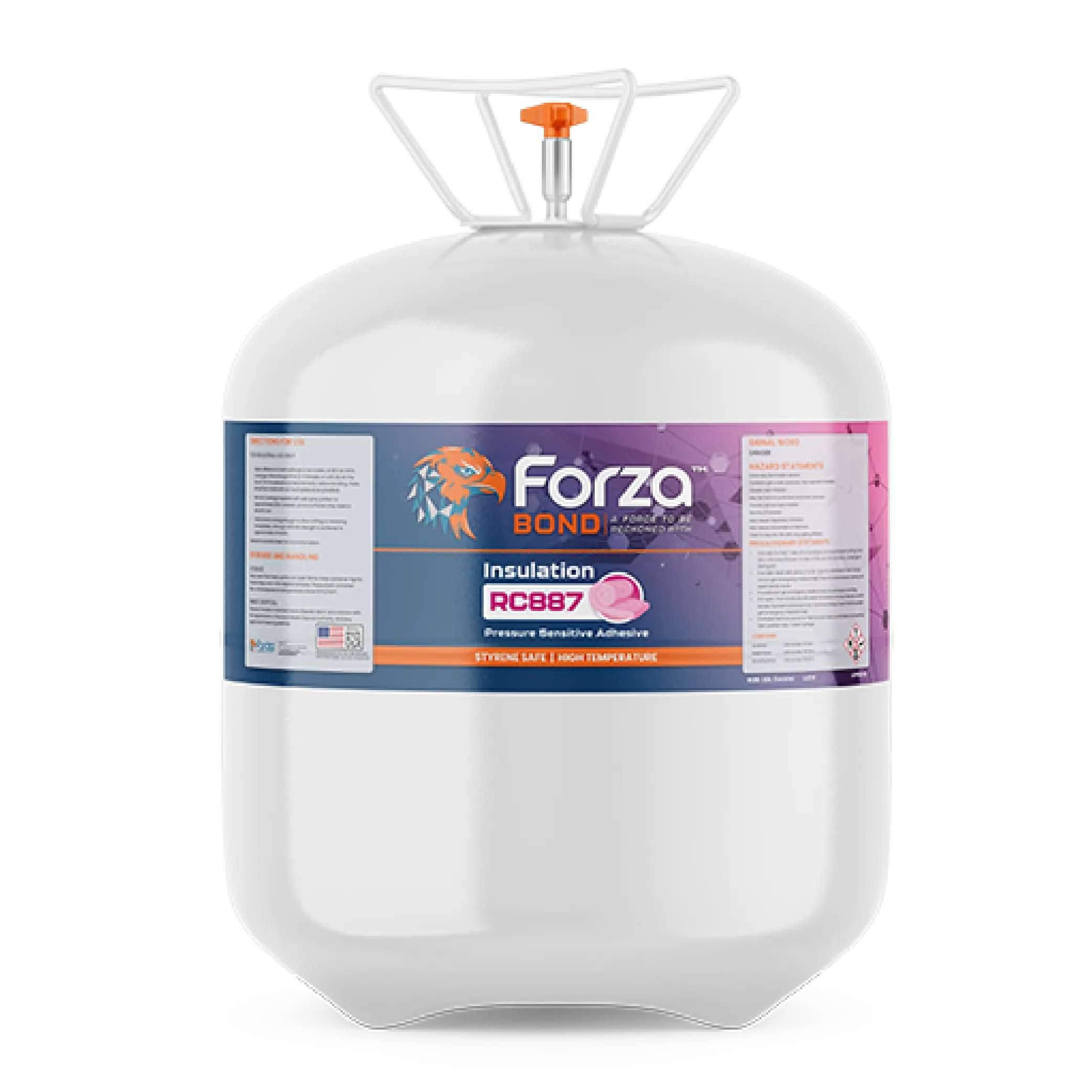 RC887 - HIGH TEMP, PRESSURE-SENSITIVE CONTACT ADHESIVE