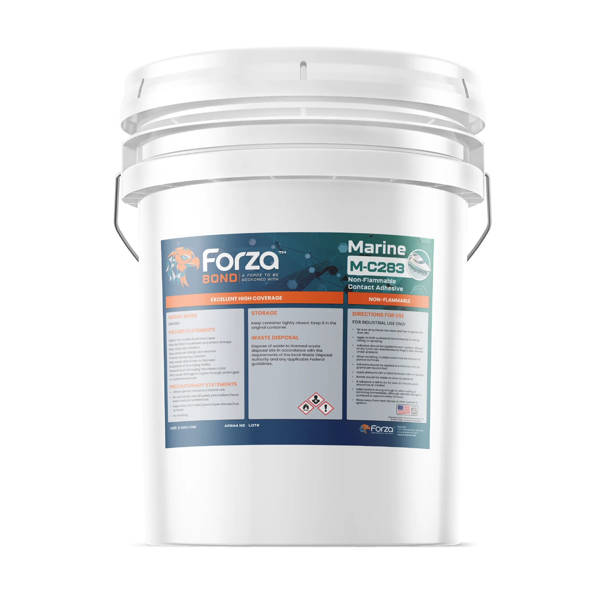 M-C283 - Non-Flammable Contact Adhesive