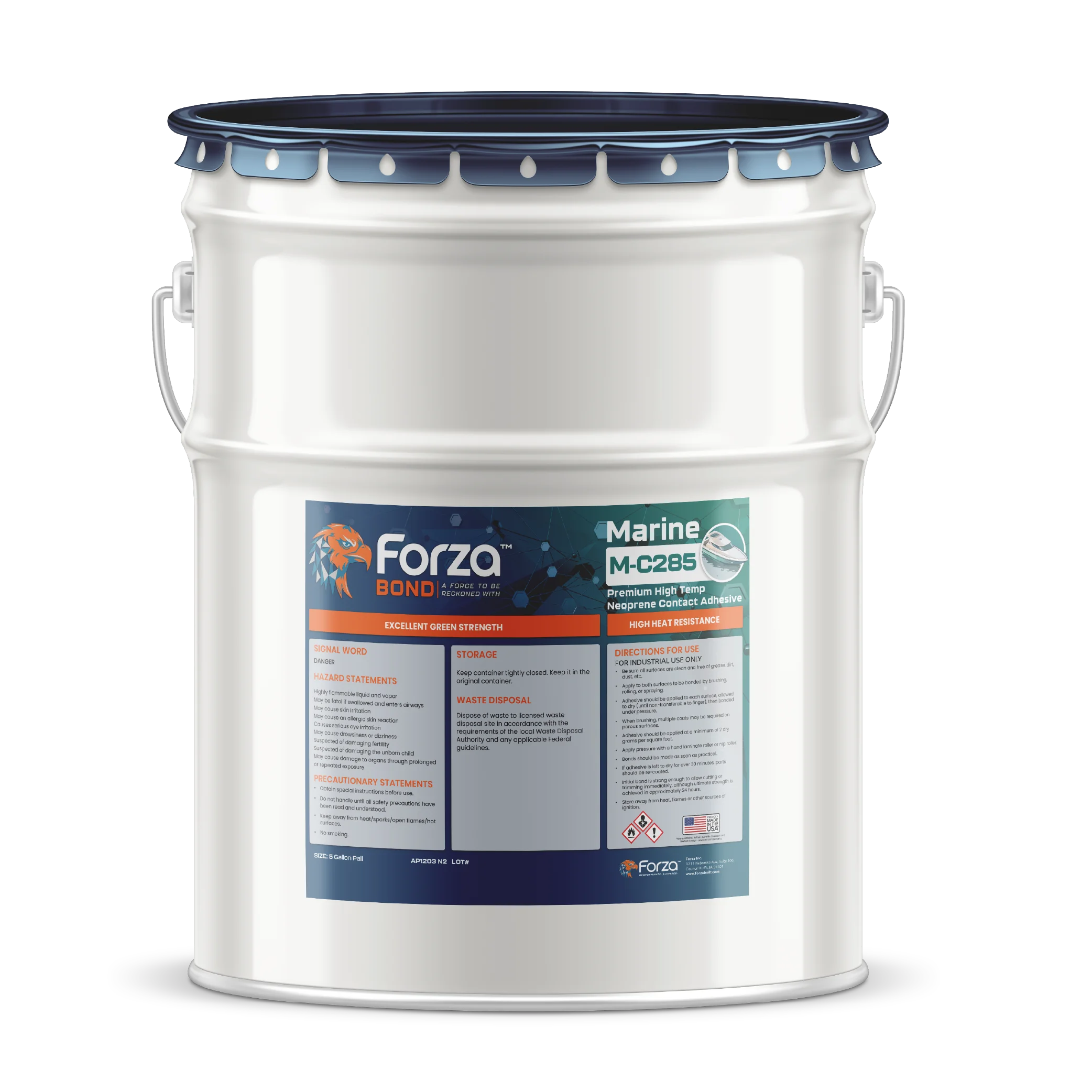 M-C285 - PREMIUM HIGH TEMP NEOPRENE CONTACT ADHESIVE