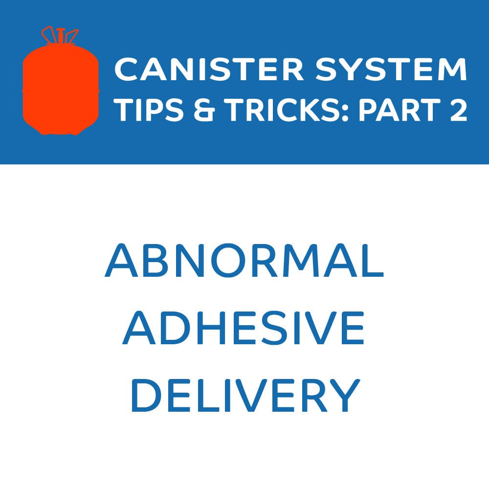 abnormal adhesive delivery